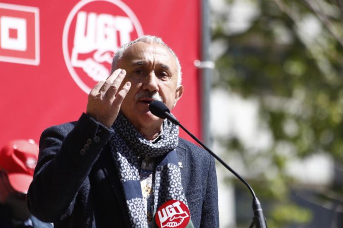 Archivo - El secretario general de UGT, Pepe Álvarez
