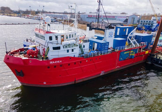 Archivo - El barco de rescate 'Sea-Eye 4' de la ONG alemana Sea Eye