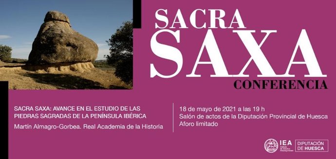 El IEA de la Diputación de Huesca organiza una conferencia este martes sobre las piedras sagradas en la península.