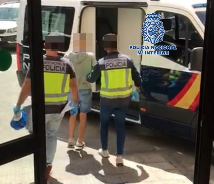 Uno de los detenidos por los robos en un minicasino de La Laguna