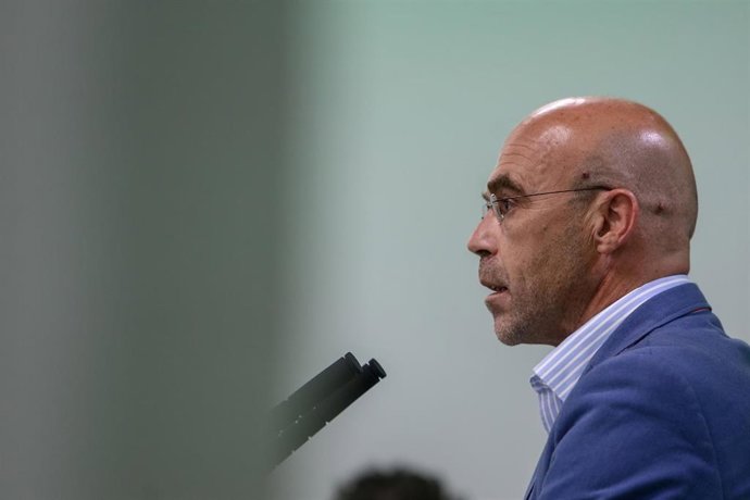 Vox sigue los resultados de las votaciones. Elecciones 4-M 2021 Madrid