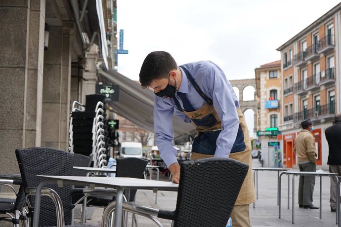 Archivo - Reapertura de la hostelería en Segovia