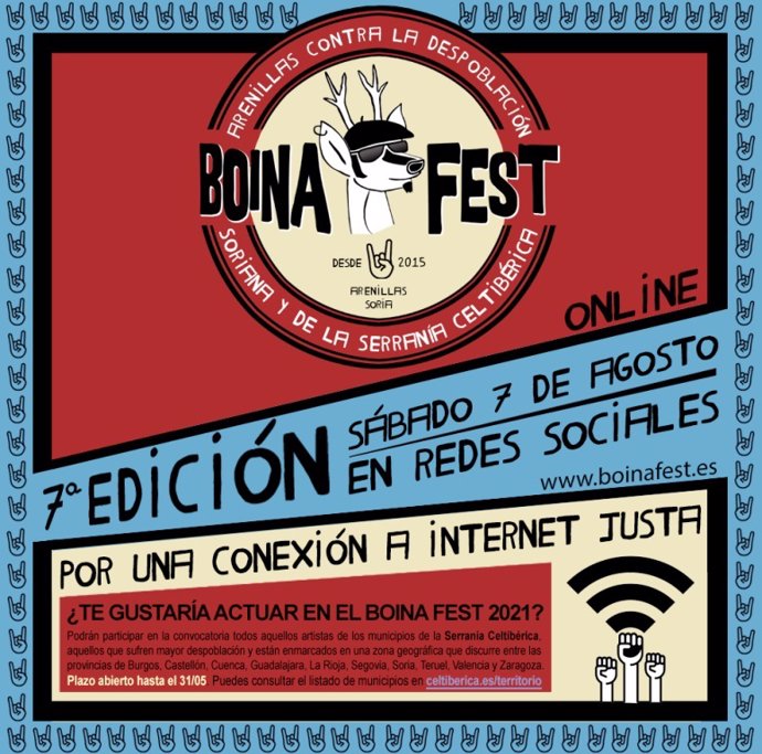 Séptima edición del Boina Fest que se celebrará el 7 de agosto