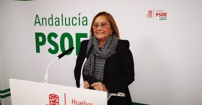 La coordinadora de la Comisión Gestora del PSOE de Huelva y diputada nacional, María Luisa Faneca.