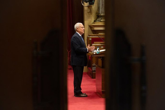 Archivo - Arxiu - El diputat del PP Santi Rodríguez al Parlament.