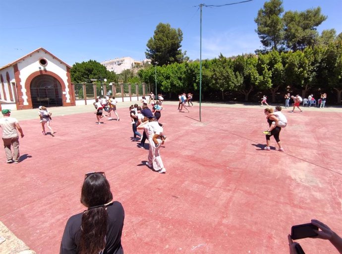 Las miniolimpiadas en familia en Zurgena (Almería)