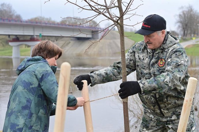 Alexander Lukashenko, presidente de Bielorrusia