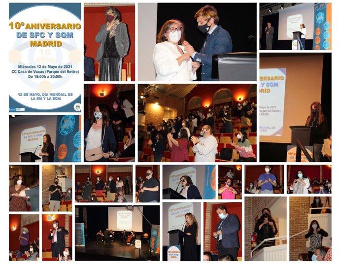 Entrega de insignias "Solidarios con SFC-SQM Madrid