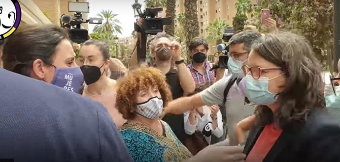 Captura del video difundido por Frente Obrero