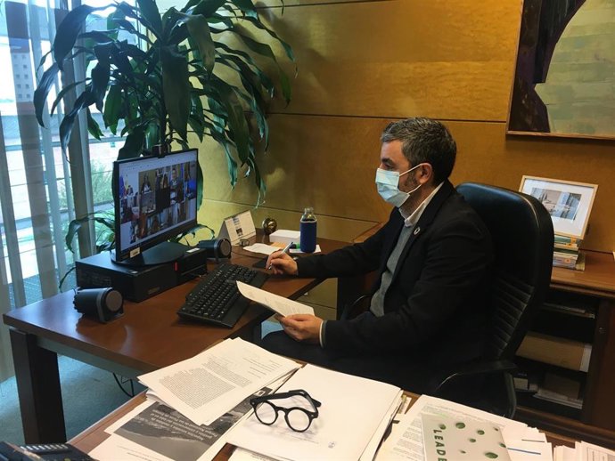 Archivo - El consejero de Medio Rural y Cohesión Territorial, Alejandro Calvo 