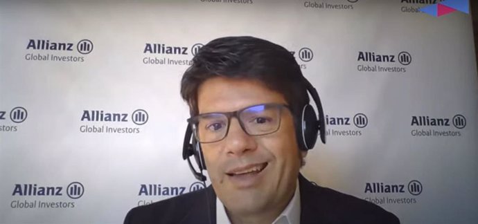 El director de desarrollo de negocio de Allianz Global Investors, Jesús Ruiz, durante el encuentro Europa Press 'Las megatendencias de la inversión en un mundo Post Covid' organizado junto a MyInvestor