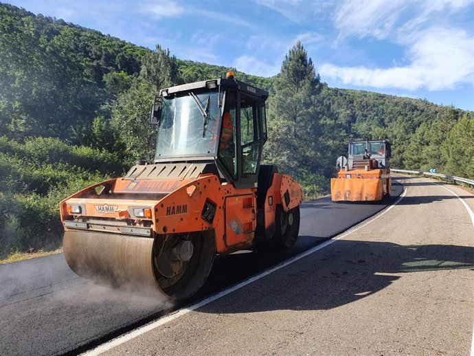 Las obras en las vías de acceso a San Martín de Trevejo se encuentran ya en ejecución