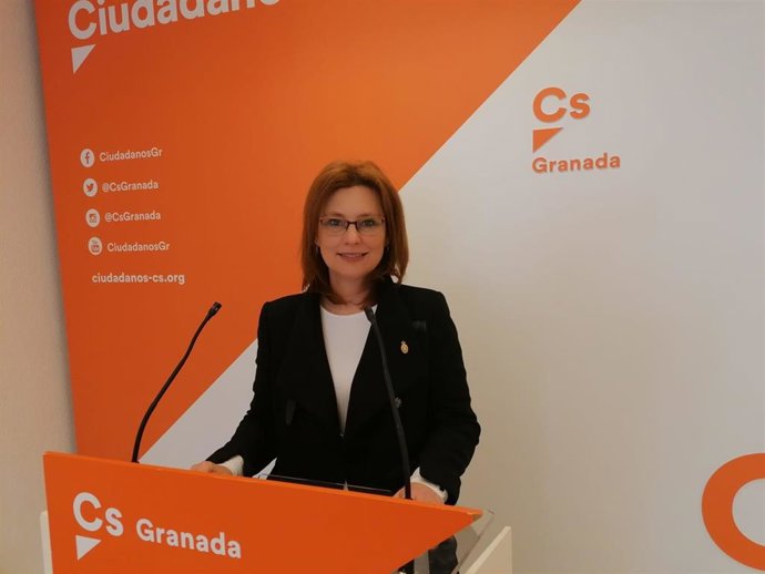 La parlamentaria andaluza de Cs Mar Sánchez, en una foto de archivo.