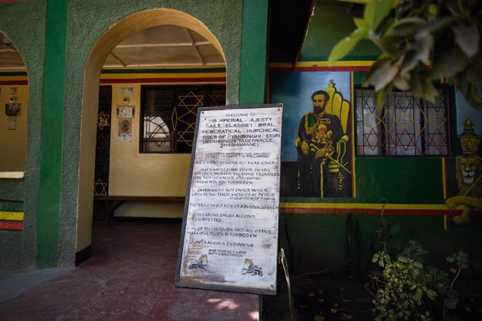 Archivo - Tabernáculo de la comunidad rastafari en Etiopía