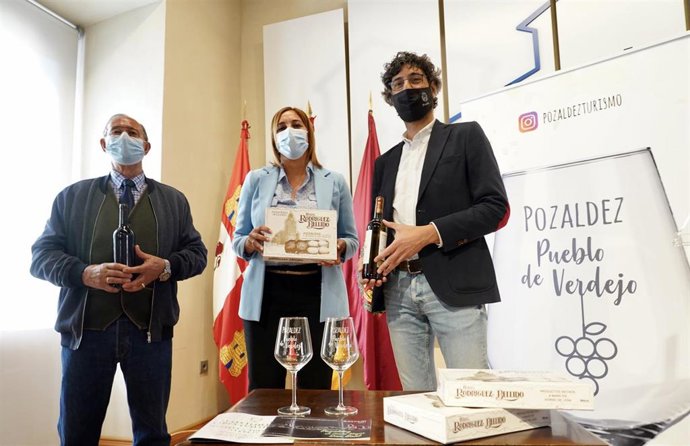 La Diputación de Valladolid presenta el II Certamen de Vinos Cosecheros Pozaldez, Pueblo de Verdejo.