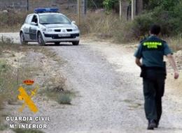 Un agente de la Guardia Civil