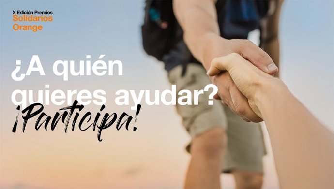 Orange abre el periodo de candidaturas para la décima edición de sus 'Premios Solidarios'