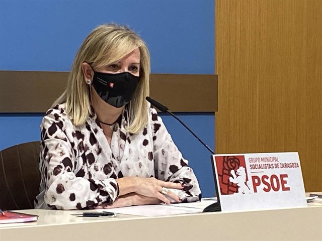 La concejala del PSOE en Zaragoza María Ángeles Ortiz.