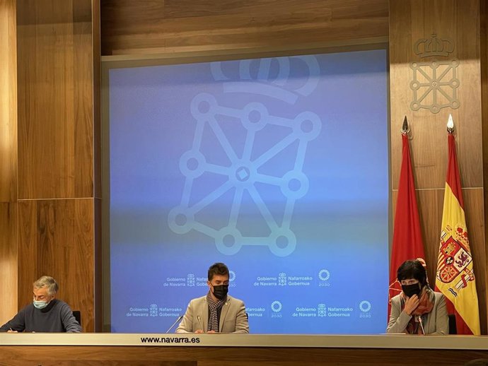 Rafael Saiz de Rozas, Eduardo Santos, Izaskun Gartzaron.