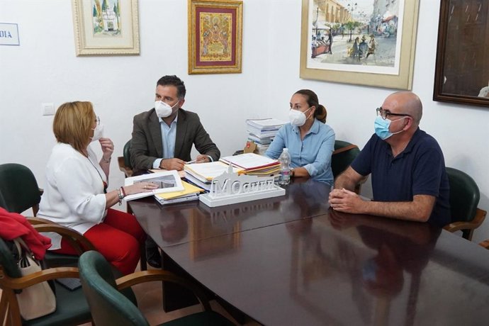 Reunión de dirigentes socialistas para abordar los trámites del proyecto CEUS.