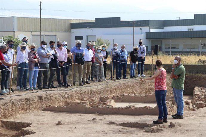 Jornada de puertas abiertas en el yacimiento de Ciavieja, en El Ejido