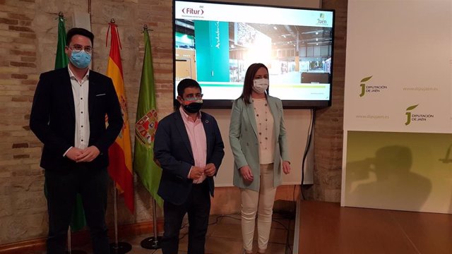 Presentación de la oferta turística de la provincia de Jaén en Fitur 2021.