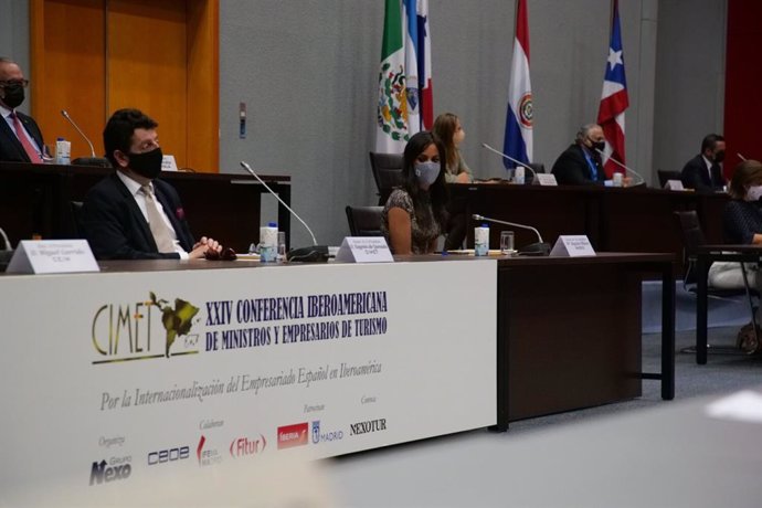 La vicealcaldesa de Madrid, Begoña Villacís, en la Conferencia Iberoamericana de Ministros y Empresarios de Turismo  CIMET