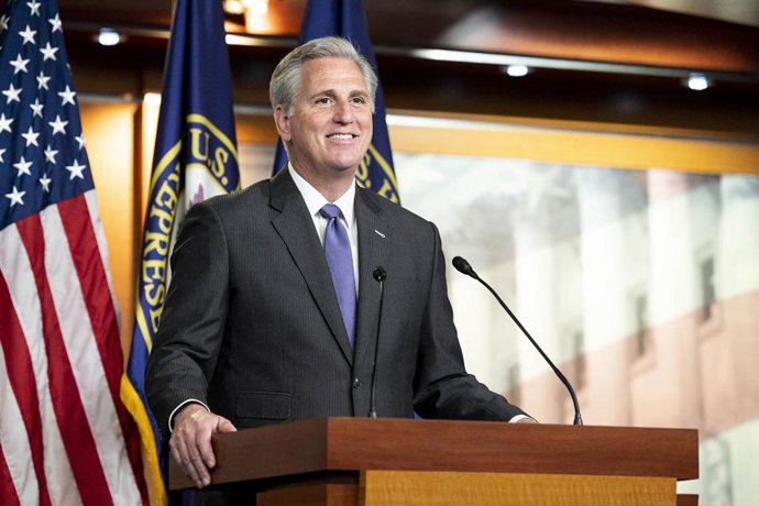 Archivo - El líder de la minoría republicana en la Cámara de Representantes de Estados Unidos, Kevin McCarthy.
