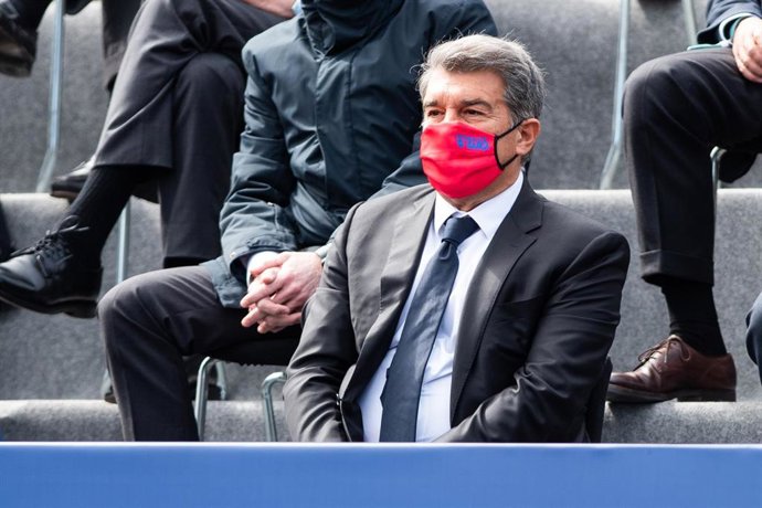 Joan Laporta, presidente del FC Barcelona