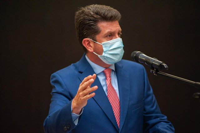 Archivo - El ministro de Defensa colombiano, Diego Molano