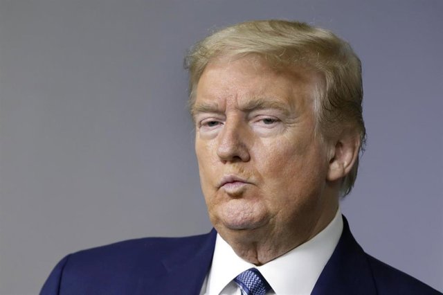 Archivo - El expresidente de Estados Unidos Donald Trump