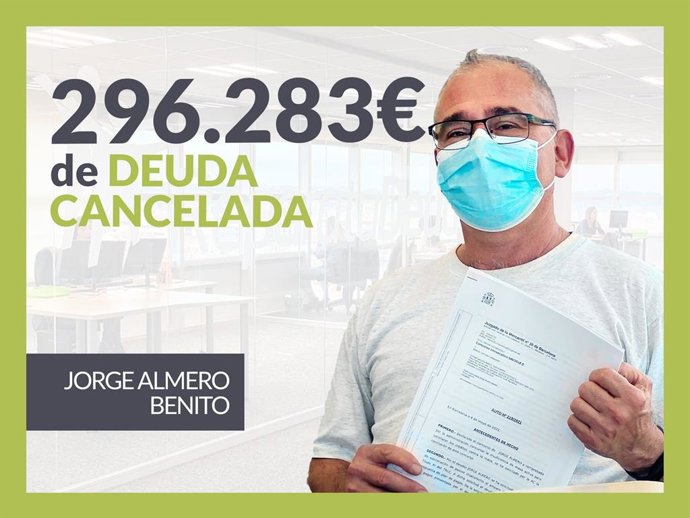Jorge Almero, exonerado con Repara Tu Deuda