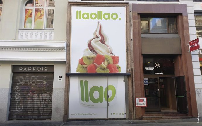 La compañía de yogur helado llaollao abrirá en julio su primera 'flagship' en la Gran Vía madrileña