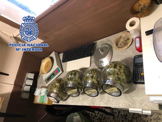 Sustancias estupefacientes intervenidas