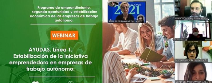 Seminario web sobre ayudas a autónomos.