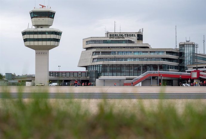 04 May 2021, Berlin: A general view of the former Tegel Airport. On 04 May 2021, Tegel's status as an airport will expire as operations are set to officially end by midnight. Photo: Christophe Gateau/dpa