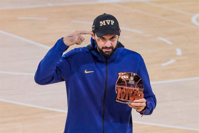 Archivo - Nikola Mirotic, con un MVP mensual de la Euroliga