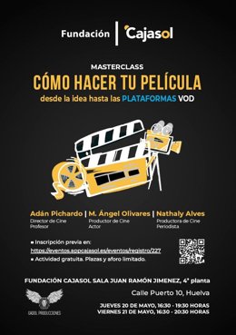 Cartel sobre unas jornadas formativas de la Fundación Cajasol.