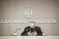 Ribó, "contento" de tener Fallas aunque "de forma reducida": "Es indicador de que estamos saliendo del túnel"