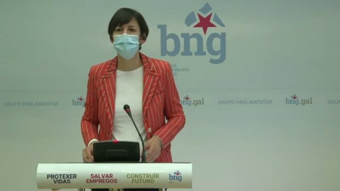 La portavoz nacional del BNG, Ana Pontón