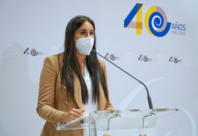 La portavoz de Ciudadanos (Cs) en el Parlamento de Canarias, Vidina Espino