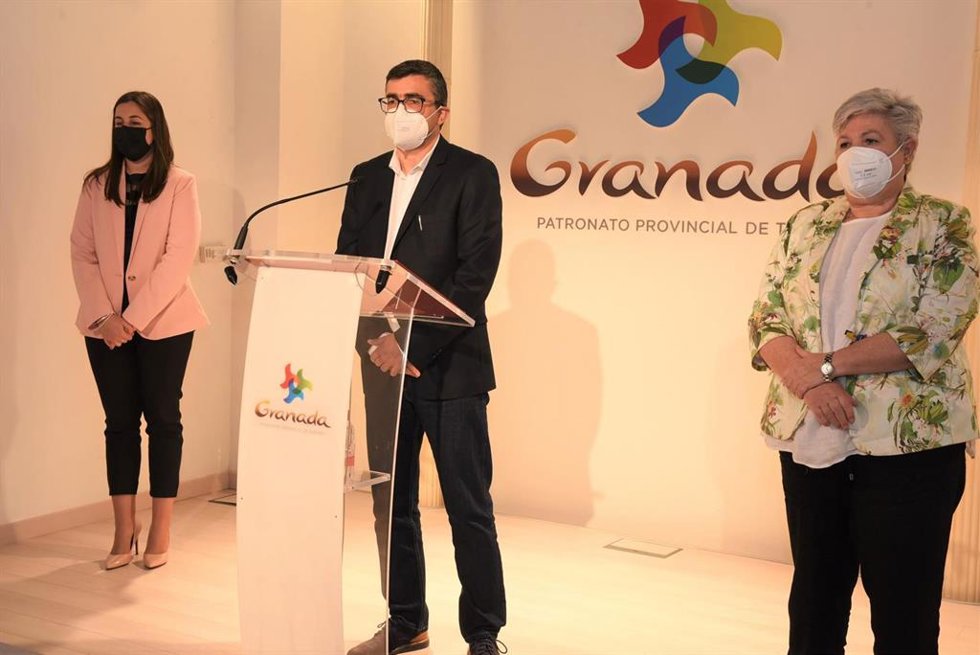 Una de las presentaciones de este miércoles en la sede del Patronato Provincial de Turismo