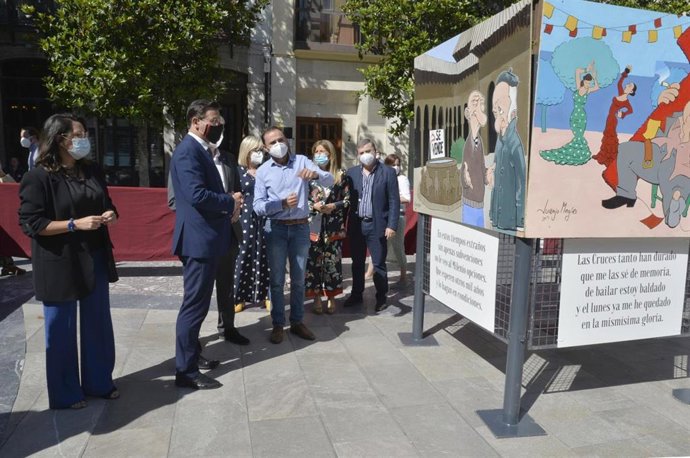 Archivo - Carocas en la Plaza del Carmen, en 2020