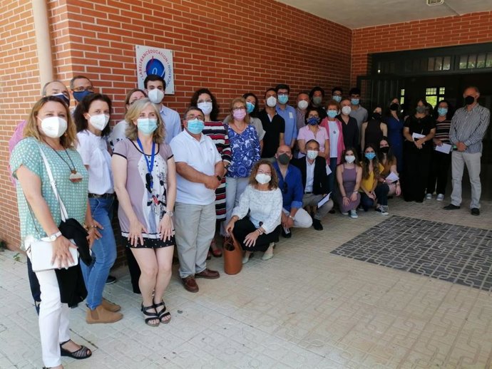 Eslava, en el IES Margarita Salas