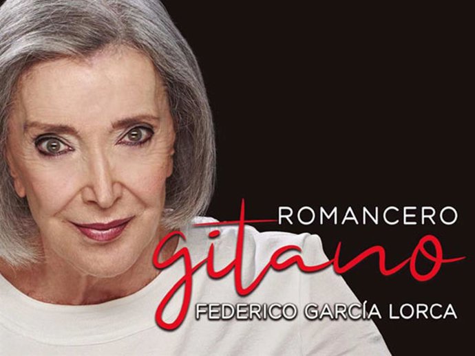 Archivo - Cartel de la obra 'Romancero Gitano', con Nuria Espert