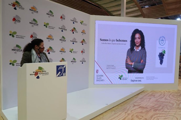 La consellera de Agricultura, Pesca y Alimentación, Mae de la Concha, este miércoles, en Fitur.