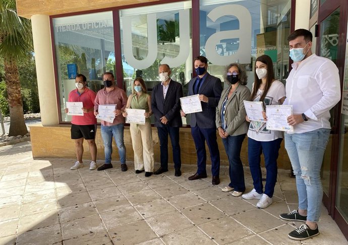 Ganadores del programa Inside UJA.