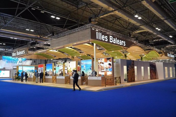 El 'stand' de Baleares en la edición 2021 de Fitur.