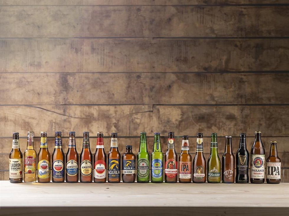 Portafolio de productos de Heineken España