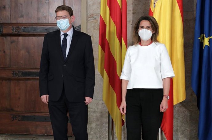 Reunión de Ximo Puig y Teresa Ribera